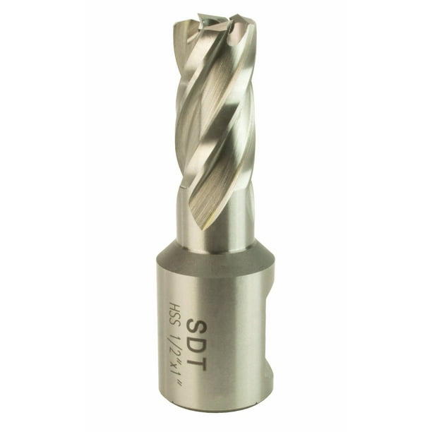 Steel Dragon Tools® 9//16/" x 1/" HSS Annular Cutter with 3//4/" Weldon Shank